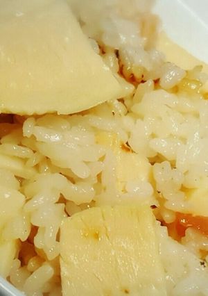 梅と竹の子の炊き込みご飯-レシピのメイン写真