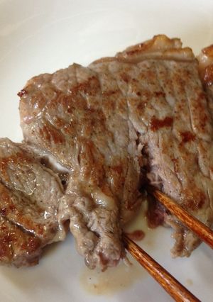 マイタケ酵素でステーキを柔らかくする-レシピのメイン写真