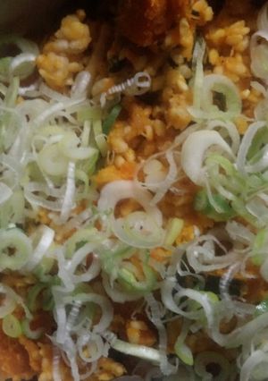 かぼちゃとしめじの味噌醤油炊き込みご飯-レシピのメイン写真