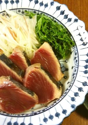 鰹のたたき-レシピのメイン写真