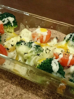 温野菜のチーズマヨ焼き。-レシピのメイン写真