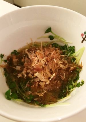 電子レンジ調理！かいわれ大根のおひたし-レシピのメイン写真