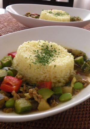 夏バテ防止!簡単野菜のスープカレー♪-レシピのメイン写真