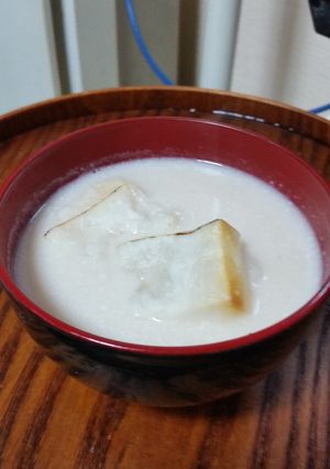 本気！福雲（簡単焼き餅入り甘酒）-レシピのメイン写真