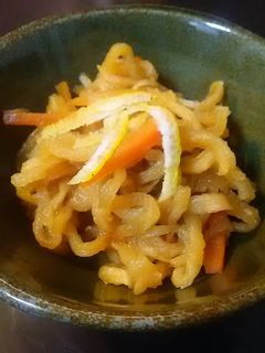 あごだしで切り干し大根柚子風味-レシピのメイン写真