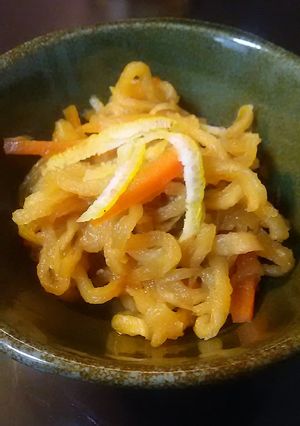 あごだしで切り干し大根柚子風味-レシピのメイン写真