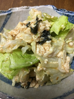 レタスと豆腐の和風サラダ-レシピのメイン写真