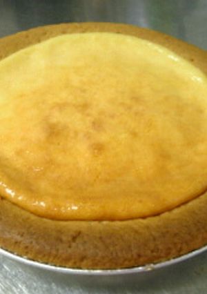 混ぜるだけ簡単ベイクドチーズタルト-レシピのメイン写真
