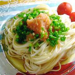 รูปของ 小粋なB級レシピ　★うちの明太子そうめん