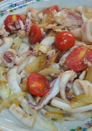 赤イカの味噌バター炒め-レシピのメイン写真