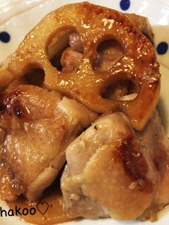 塩麹鶏もも肉とレンコンの炒め煮-レシピのメイン写真
