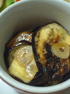 焼きナスのにんにくバルサミコマリネ☆-レシピのメイン写真