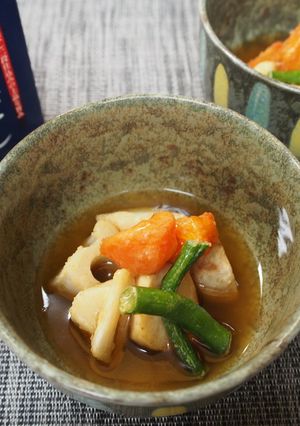♪揚げ野菜のあごだしあんかけ-レシピのメイン写真