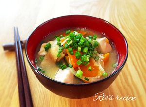 簡単天然だしで♡美味しい具沢山お味噌汁♡-レシピのメイン写真