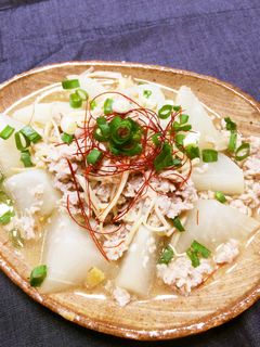 ★時短★大根と豚ひき肉の和風あんかけ-レシピのメイン写真