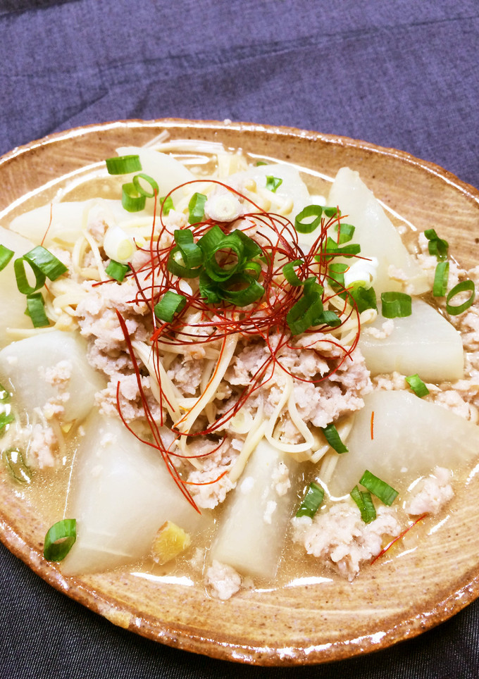 ★時短★大根と豚ひき肉の和風あんかけ-レシピのメイン写真