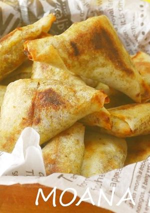 おからカレーのサモサ-レシピのメイン写真