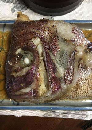 鯛のあら煮-レシピのメイン写真