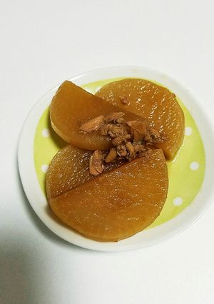大根とツナの簡単煮物-レシピのメイン写真