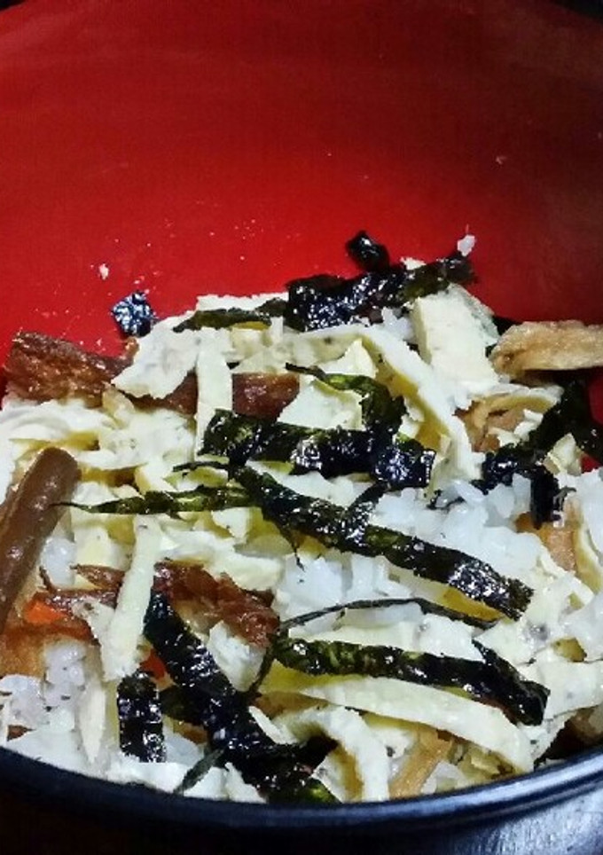 ヘルシー南蛮漬けでちらし寿司風丼-レシピのメイン写真