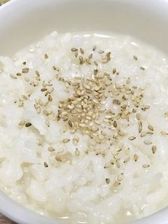 白だしのお粥♪-レシピのメイン写真