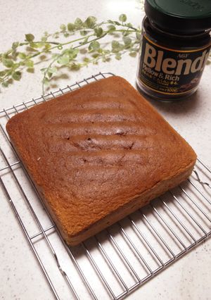 ブレンディ♡でコーヒースポンジケーキ-レシピのメイン写真
