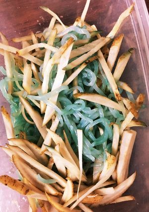 ごぼうとしらたきのサラダ-レシピのメイン写真