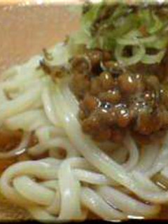 めんつゆで簡単☆納豆ぶっかけうどん-レシピのメイン写真