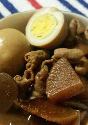 冬に暖かモツ煮-レシピのメイン写真
