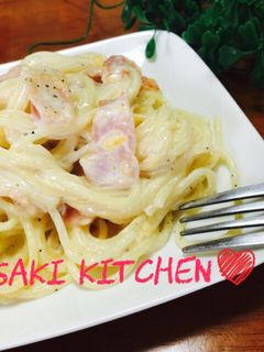 ♡生クリーム不要!本格カルボナーラ♡-レシピのメイン写真