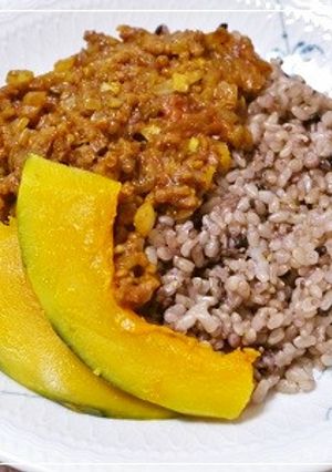 ☆大豆と玄米のベジミンチ・キーマカレー☆-レシピのメイン写真