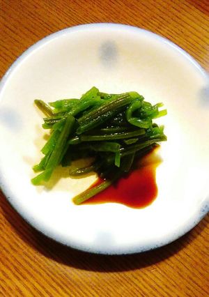 芋づるをポン酢で食べよう☆-レシピのメイン写真