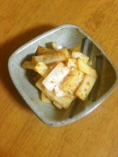 大根の皮のピリ辛炒め-レシピのメイン写真