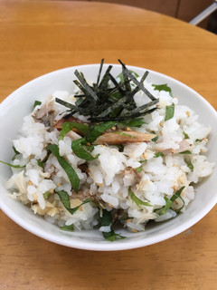 焼き塩サバと大葉のごはん♡-レシピのメイン写真