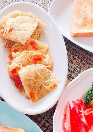 じゃがいもとスライスチーズのガレット-レシピのメイン写真