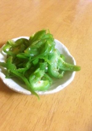 ピーマンの箸休め-レシピのメイン写真