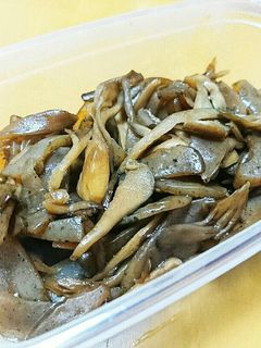 こんにゃくと舞茸の佃煮-レシピのメイン写真