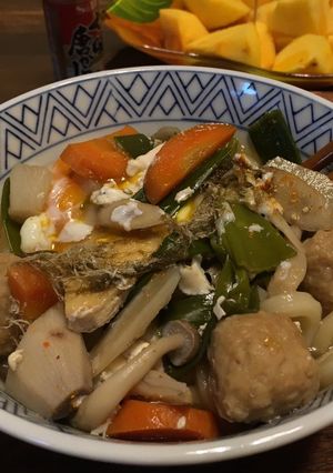 ダシダで美味しい肉うどん-レシピのメイン写真