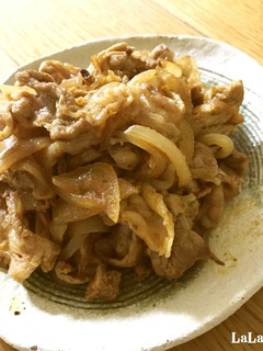 あごだしつゆ+ケチャップで♪豚肉炒め-レシピのメイン写真