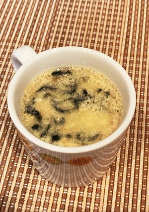 ダシダにお湯を注ぐだけ！簡単カップスープ-レシピのメイン写真