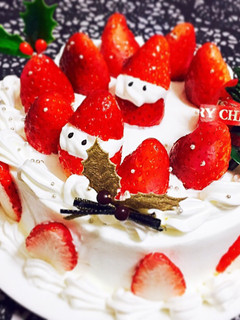 糖質制限◆本格苺のショートケーキ-レシピのメイン写真