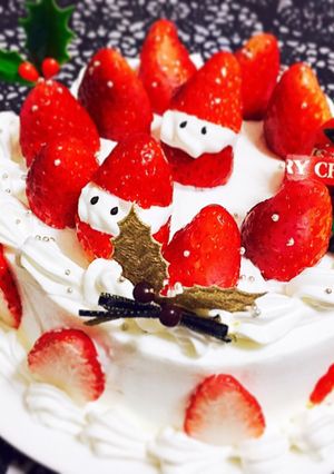糖質制限◆本格苺のショートケーキ-レシピのメイン写真