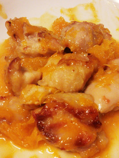 チキンのオレンジソース~からし入り~-レシピのメイン写真