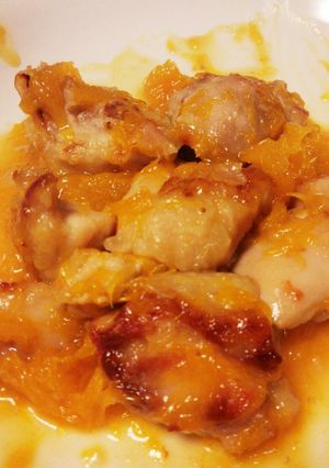 チキンのオレンジソース～からし入り～-レシピのメイン写真