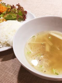 タジタで簡単えのきスープ-レシピのメイン写真