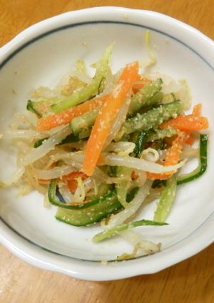あごだしつゆの野菜ナムル-レシピのメイン写真