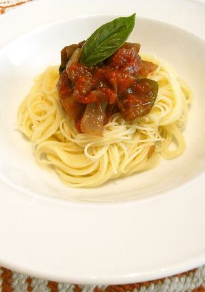 ラタトゥイユで冷製パスタ-レシピのメイン写真
