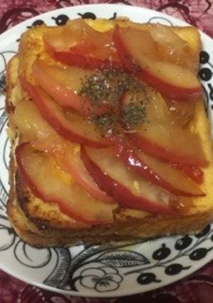 アップルフレンチトースト-レシピのメイン写真