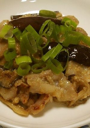 豚バラとなすの塩麹ごま味噌-レシピのメイン写真