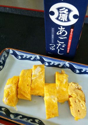 簡単出し巻きで♪とろりんあごだし(^^)-レシピのメイン写真